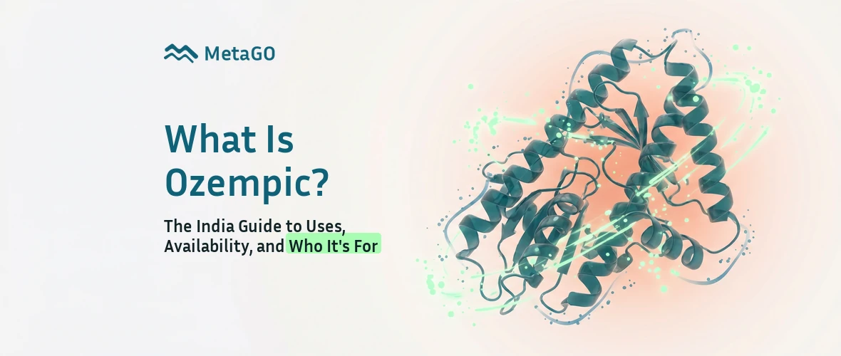 What is Ozempic: semaglutide protein ribbon structure with India guide to uses, availability, pricing and who it is for