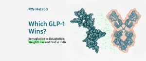 Semaglutide C18 lipidated peptide vs dulaglutide Fc-fusion comparing GLP-1 weight loss and cost India